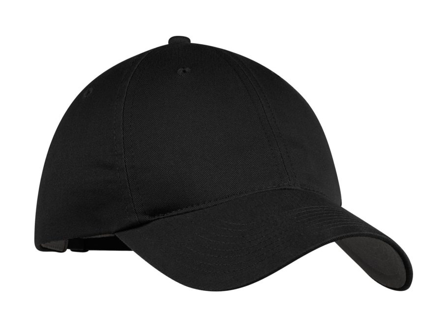 Black nike unstructured twill cap