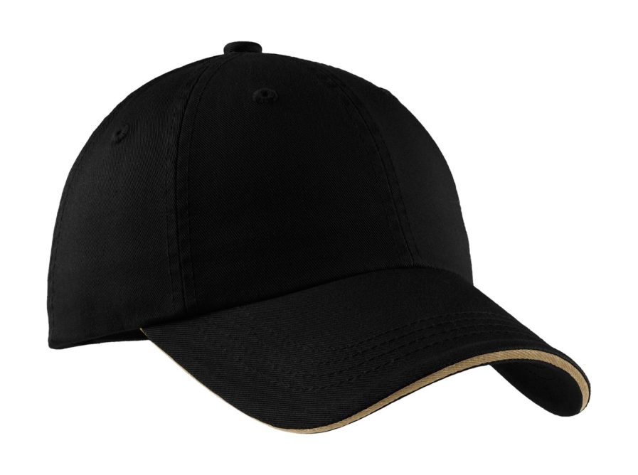 Black Sandwich bill cap