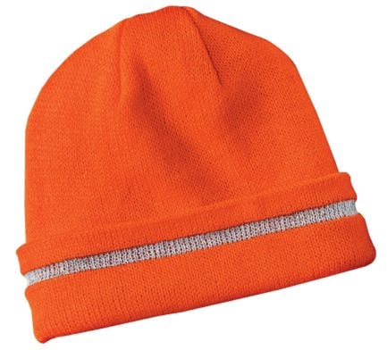 safety Orange Visibility Beanie