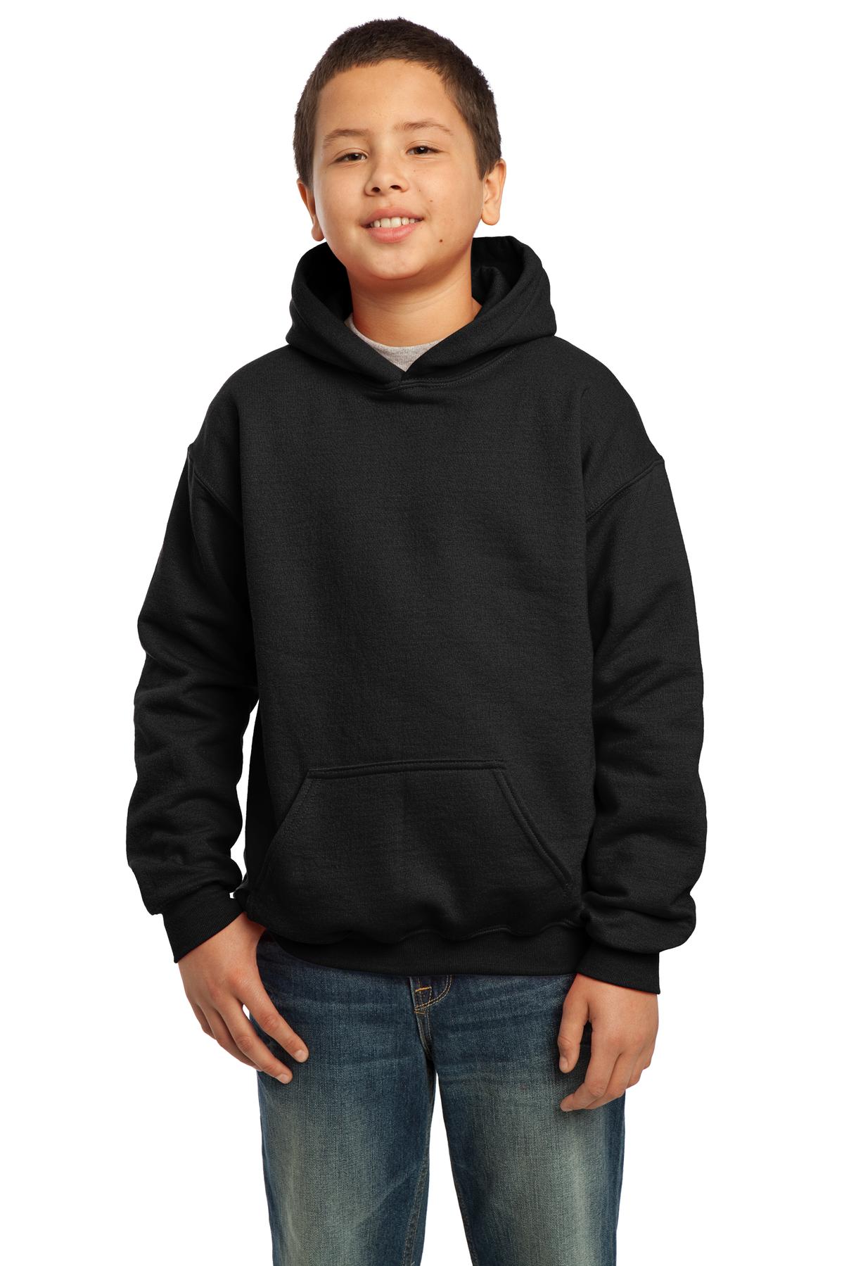 G185B – Gildan – Youth Heavy Blend Hooded Sweatshirt – Safari Sun