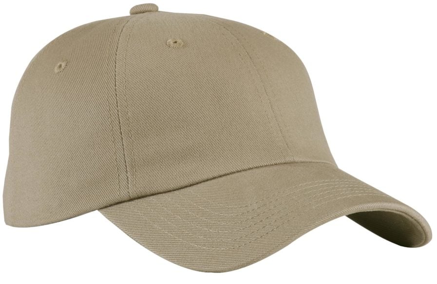 Port Authority Brushed twill Khaki Cap