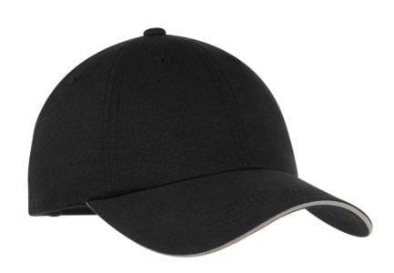 Reflective edge Sandwich Bill Cap