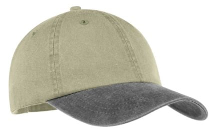 Port & Co two tone dyed cap