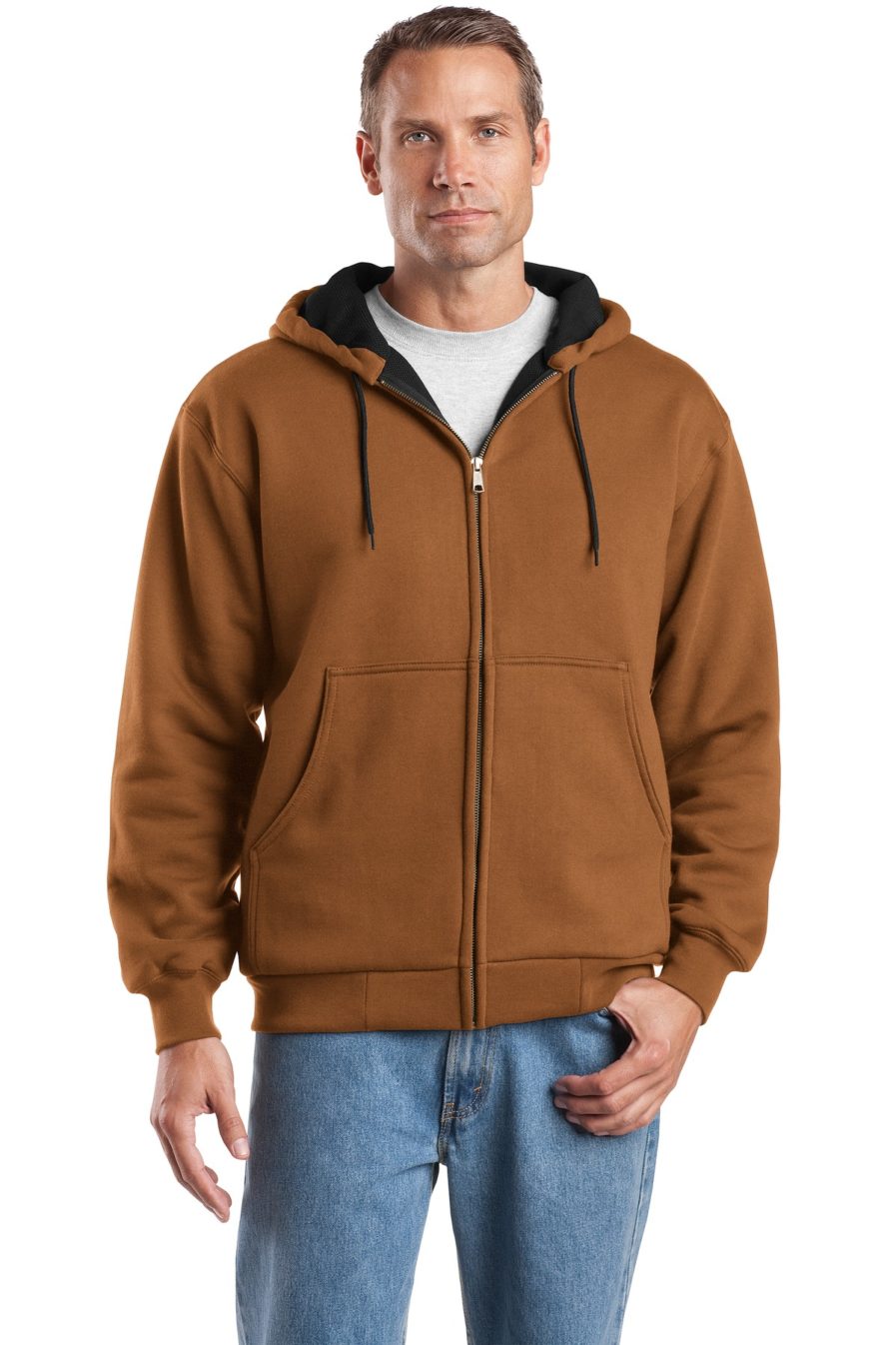 CS620 - CornerStone - Heavyweight Full-Zip Hooded Sweatshirt with ...