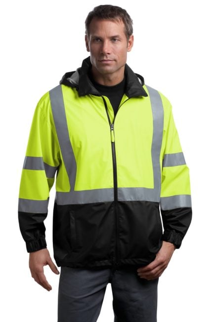 Windbreaker Safety yellow CornerStone