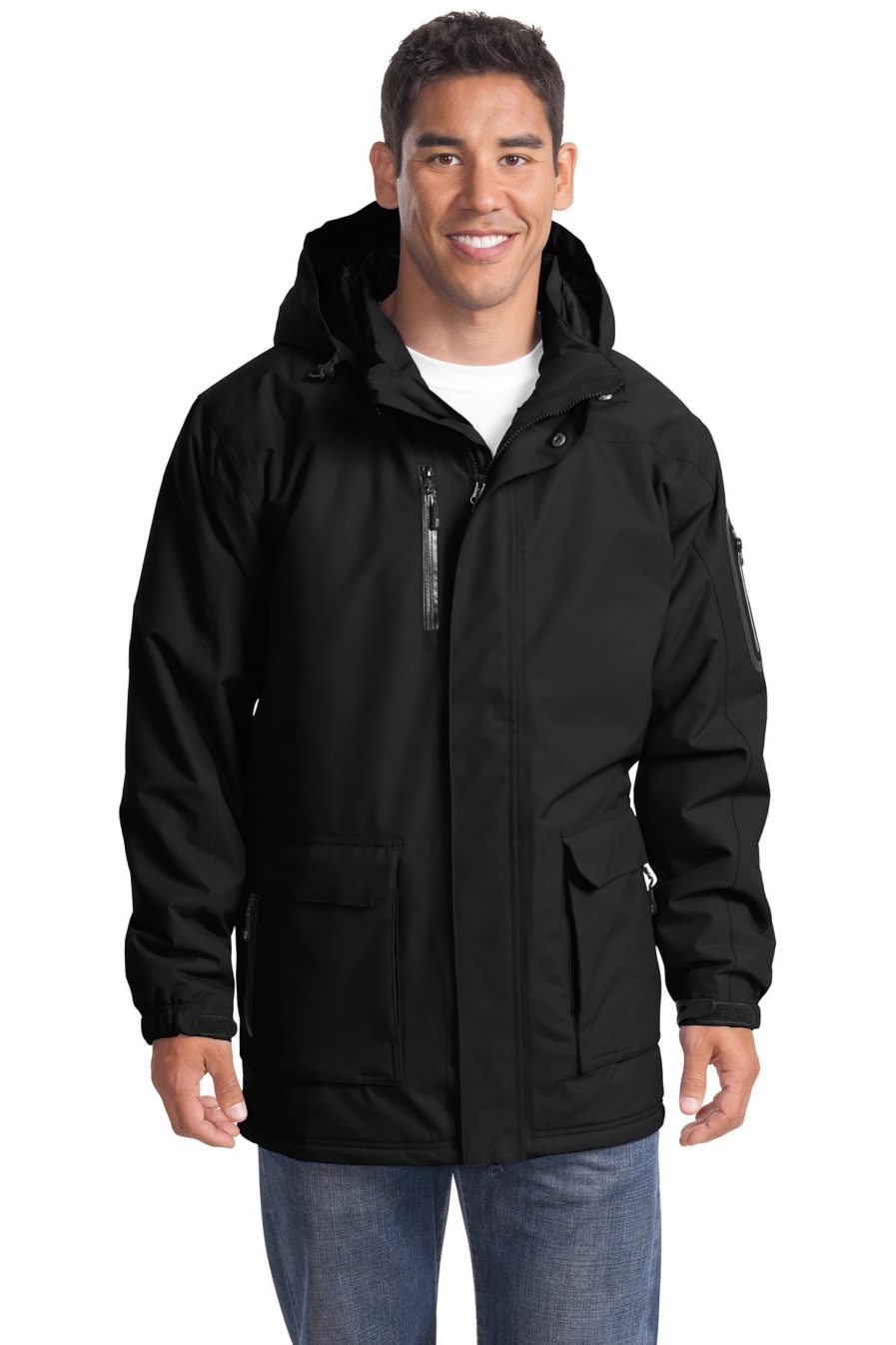 J799 - Port Authority Heavyweight Parka - Safari Sun