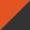 Deep Orange/Black