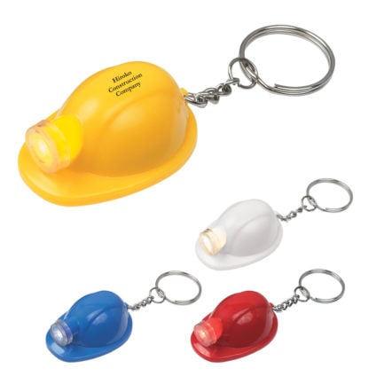 Hard Hat Keychain Led Flashlight