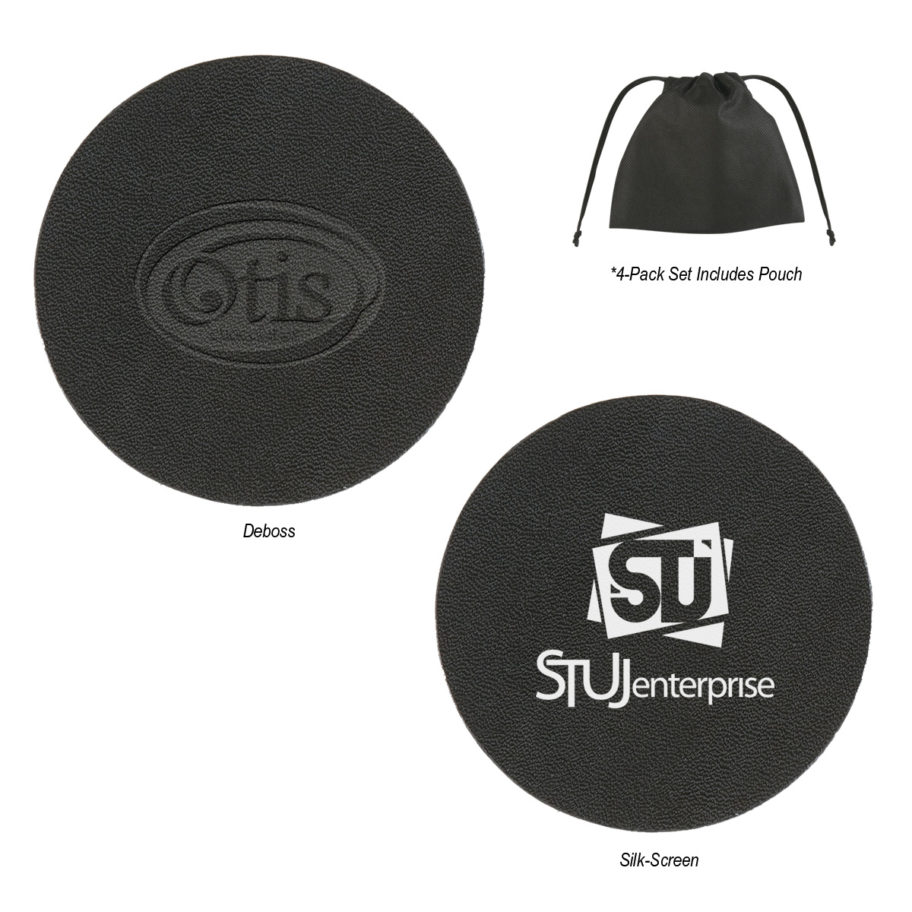 HT02002 Bonded Leather Coaster Safari Sun