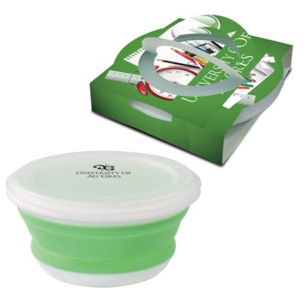 HT02113PH - Collapsible Food Bowl With Custom Handle Box