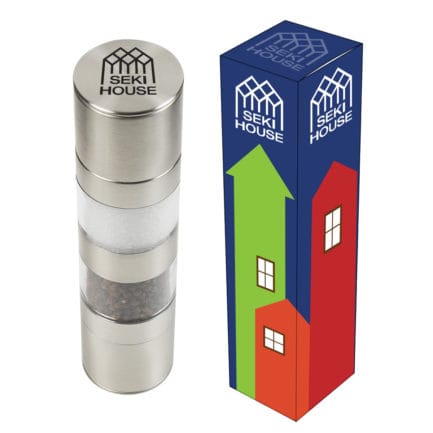 HT02132P - Salt & Pepper Mill With Custom Box