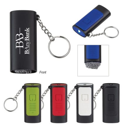 HT0223 - Key Chain Light With Screen Cleaner