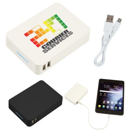HT02647 - UL Listed Jumbo Power Bank With Flashlight
