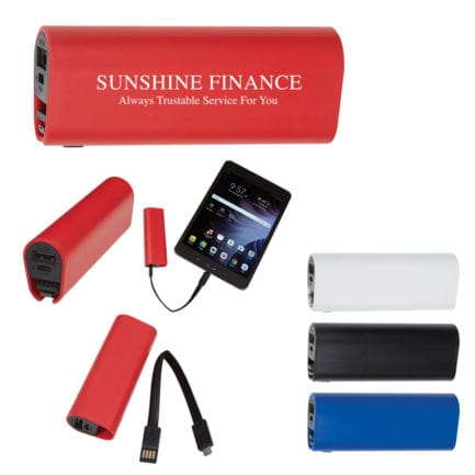 HT02677 - UL Listed Power Bank With Micro Charger