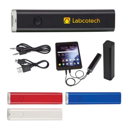 HT02680 - UL Listed Power Bank With Speaker