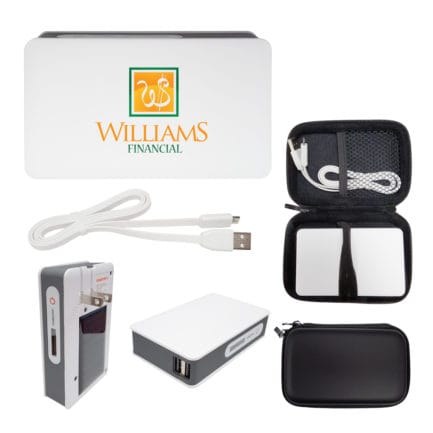 HT02695 - PowerTrip II Power Bank With Emergency Solar Panel