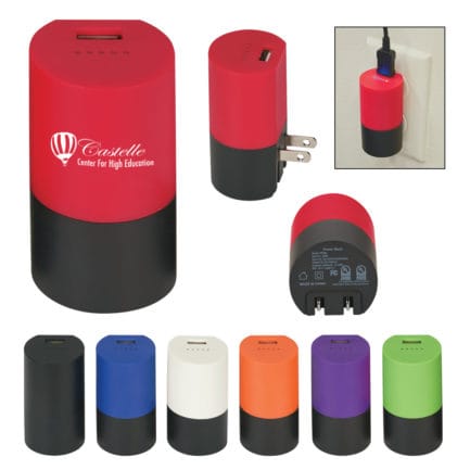 HT02809 - UL Listed USB A/C Adapter Power Bank