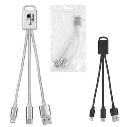 HT02829 - 3-In-1 Braided Charging Buddy