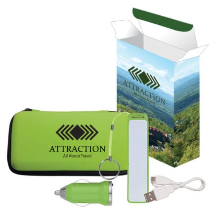 HT02844P - Deluxe Travel Kit With Custom Box