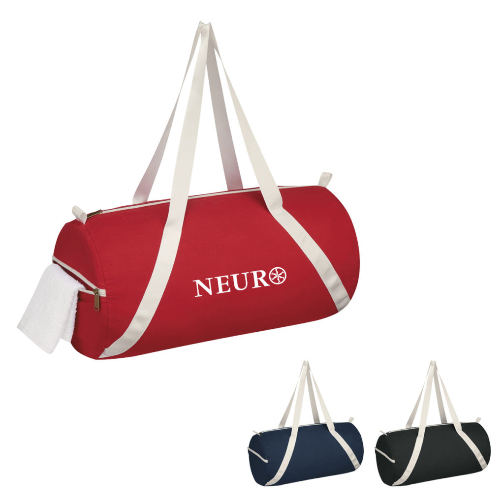 HT03269 Lightweight Cotton Duffel Bag Safari Sun