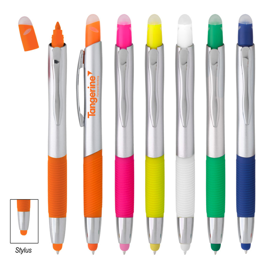 HT0336 Trey Highlighter Stylus Pen Safari Sun