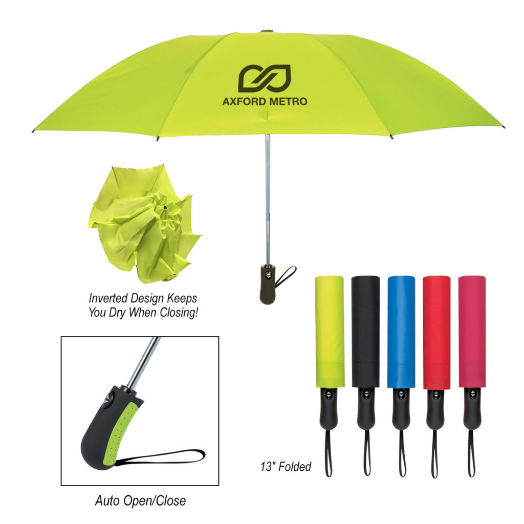 HT04031 46 Arc Telescopic Inversion Umbrella Safari Sun