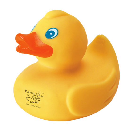 mini blue rubber ducks