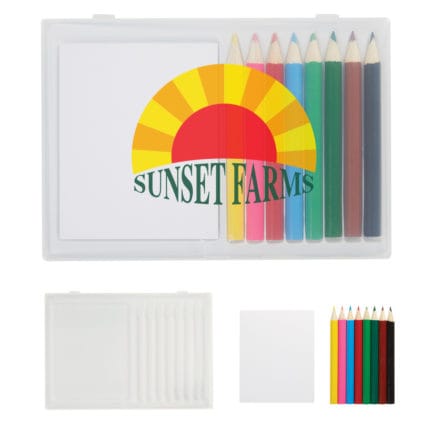 HT0461 - 8-Piece Colored Pencil Art Set In Case
