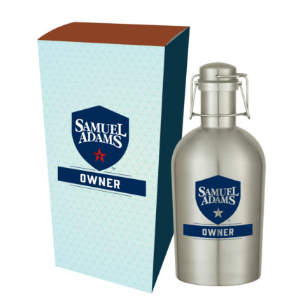 HT05709P - 64 Oz Stainless Steel Growler with Custom Box