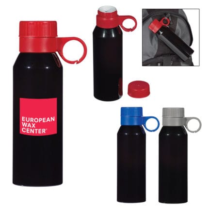 HT05727 - 26 Oz. Aluminum Odyssey Carabiner Sports Bottle