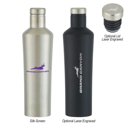 HT05730 - 18 Oz Stainless Steel Dwindle Bottle