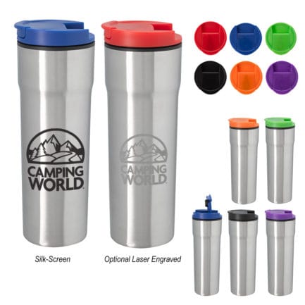 HT05739 - 16 Oz Stainless Steel Segel Tumbler