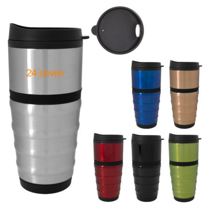 HT05761 - 15 Oz Stainless Steel Castello Tumbler