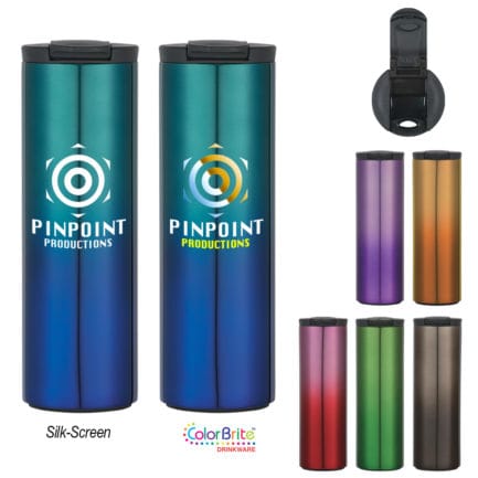 HT05773 - 16 Oz Stainless Steel Gradient Tumbler