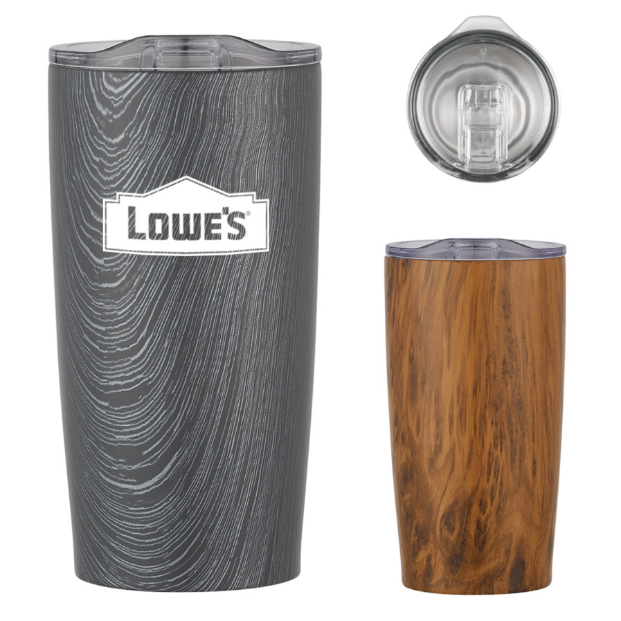 Custom Woodtoned Tumbler