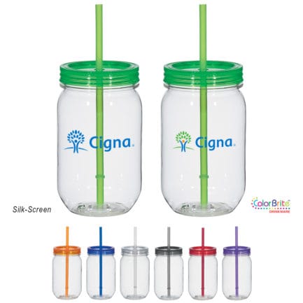 HT05843 - 25 Oz Tritan™ Mason Jar
