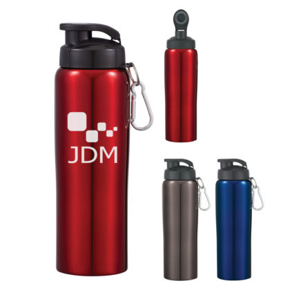 HT05874 - 24 Oz Stainless Steel Bike Bottle