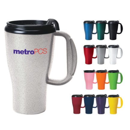 HT05916 - 16 Oz Omega Mug With Slider Lid