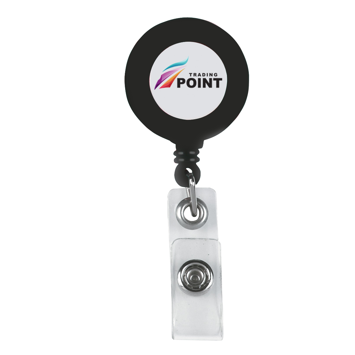 HT065 Retractable Badge Holder With Laminated Label Safari Sun