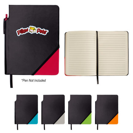 HT06912 - Triangle Notebook With Pen Holder