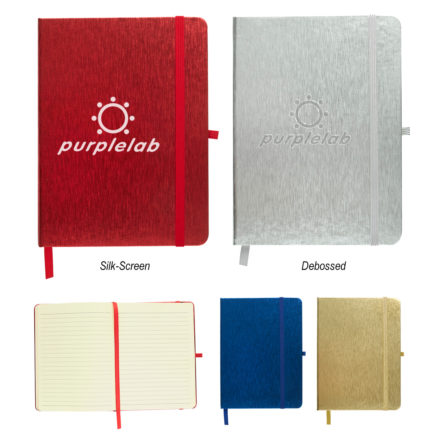 HT06936 - 5 x 7 Metallic Journal Notebook