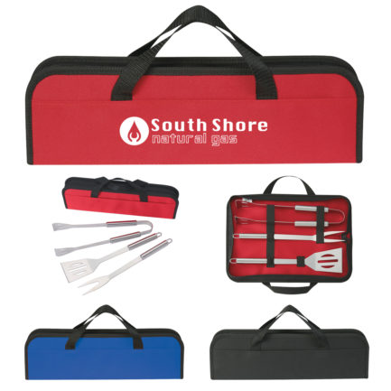 HT07035 - 3-Piece BBQ Set In Case