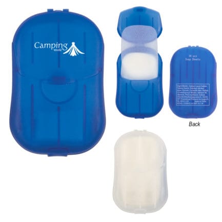 HT09302 - Hand Soap Sheets In Compact Travel Case