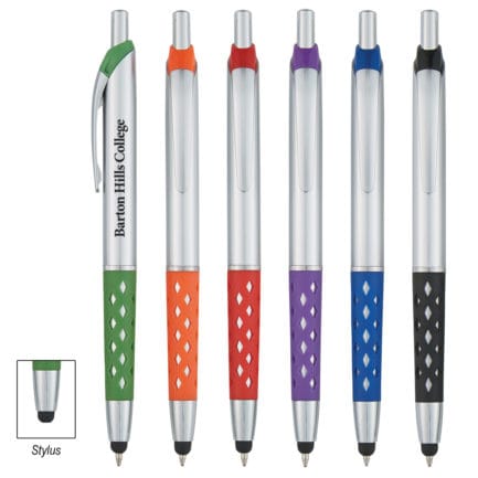 HT0936 - Lattice Grip Stylus Pen