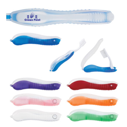 HT09438 - Travel Toothbrush In Folding Case