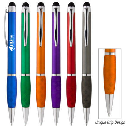 HT0955 - Crisscross Grip Stylus Pen