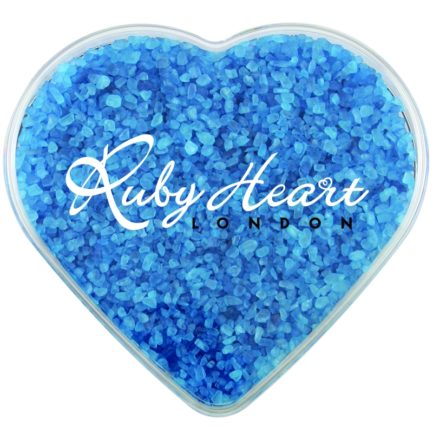 HT0SP-HEART-BATH - Heart Show Piece w/ Spa Bath Crystals