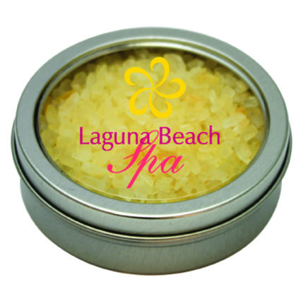HT0SRWT31-BATH - Short Round Window Tin w/ Spa Bath Crystals