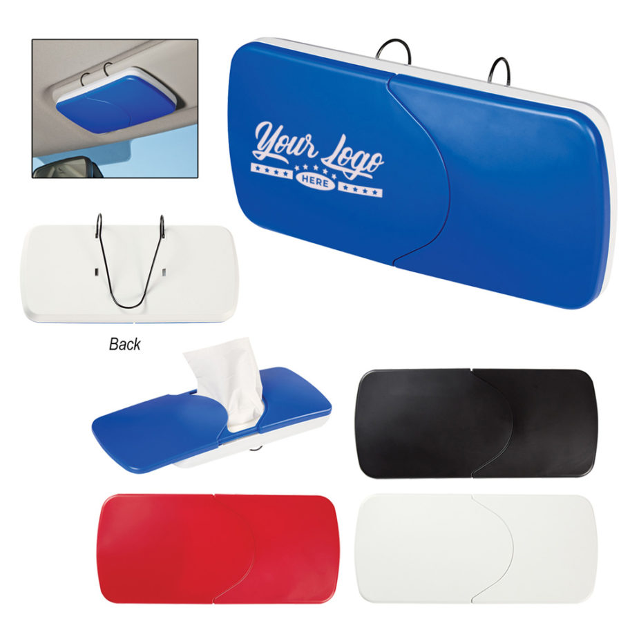 HT09012 Auto Visor Tissue Holder Safari Sun