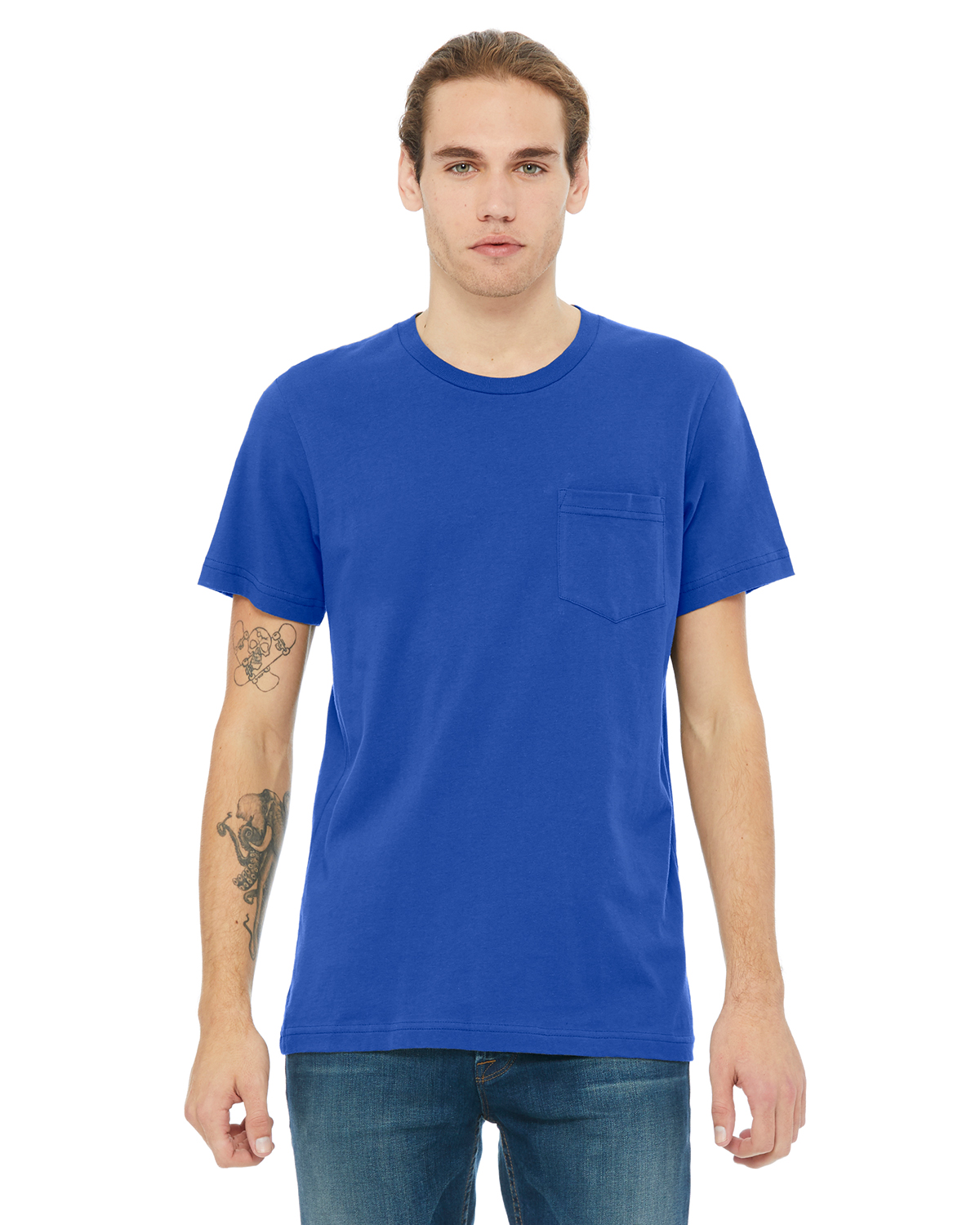 3021 – Bella Canvas Men’s Jersey Short-Sleeve Pocket T-Shirt – Safari Sun